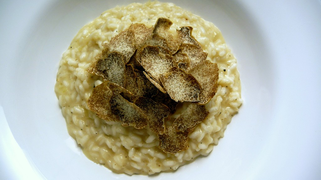 Valkoisen tryffelin risotto / Flickr