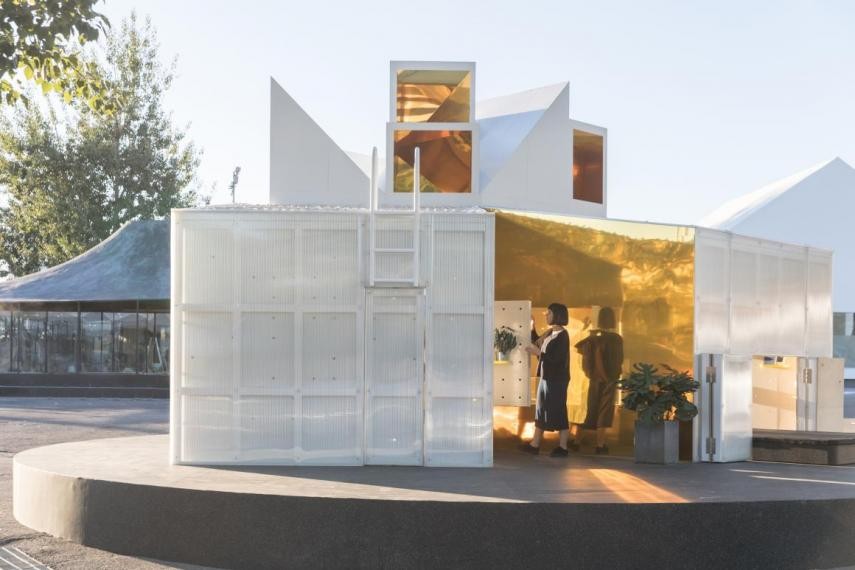 Esterno della mini casa