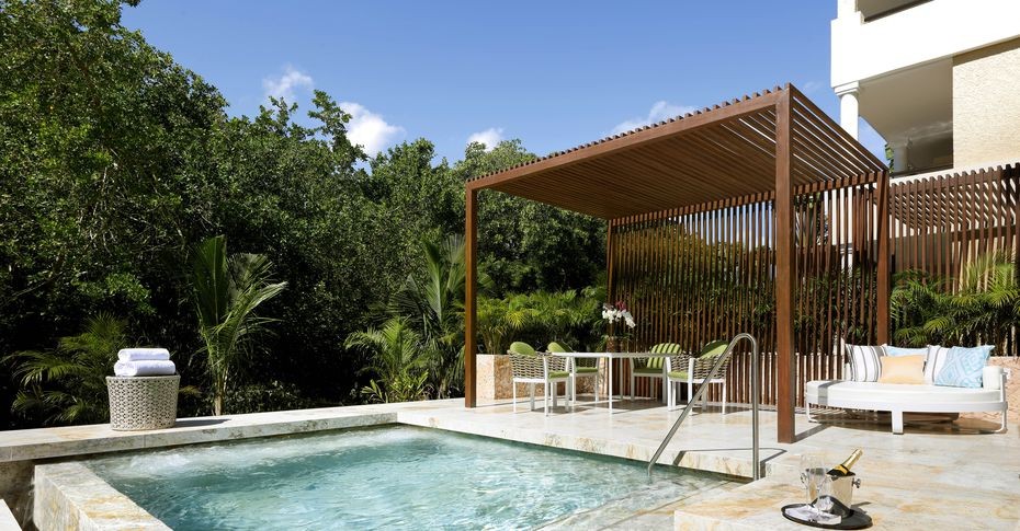 Lusso sfrenato in questo resort nel cuore della Riviera Maya in Messico