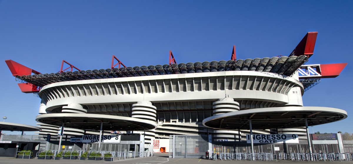 Giuseppe Meazza Stadium, also known as San Siro, Milan/ Wikipedia