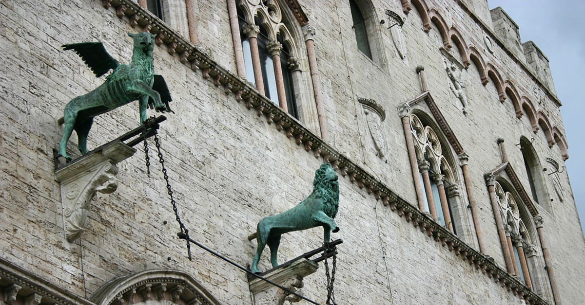 The city of Perugia, Umbria's capital, has ancient architecture and art / Wikipedia