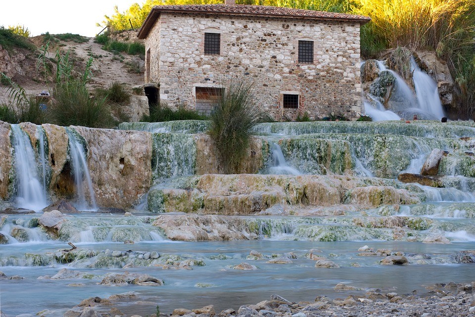 Source thermale en Italie
