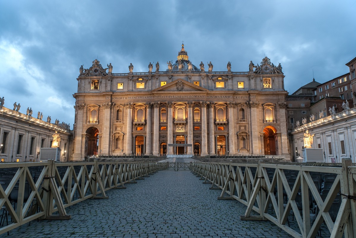 A Basílica de São Pedro da Cidade do Vaticano / Pixabay