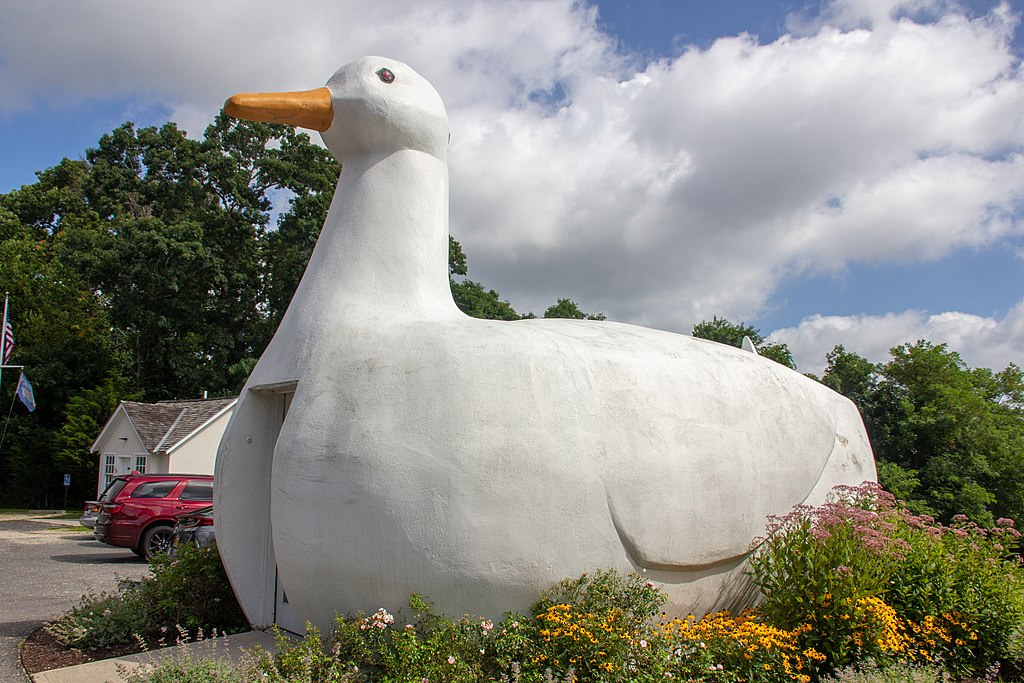 The Big Duck Venne costruito negli anni '30