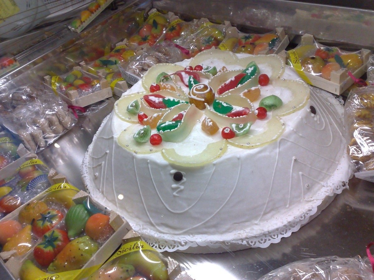 Cassata siciliana, famosa por todo o mundo / Wikipedia