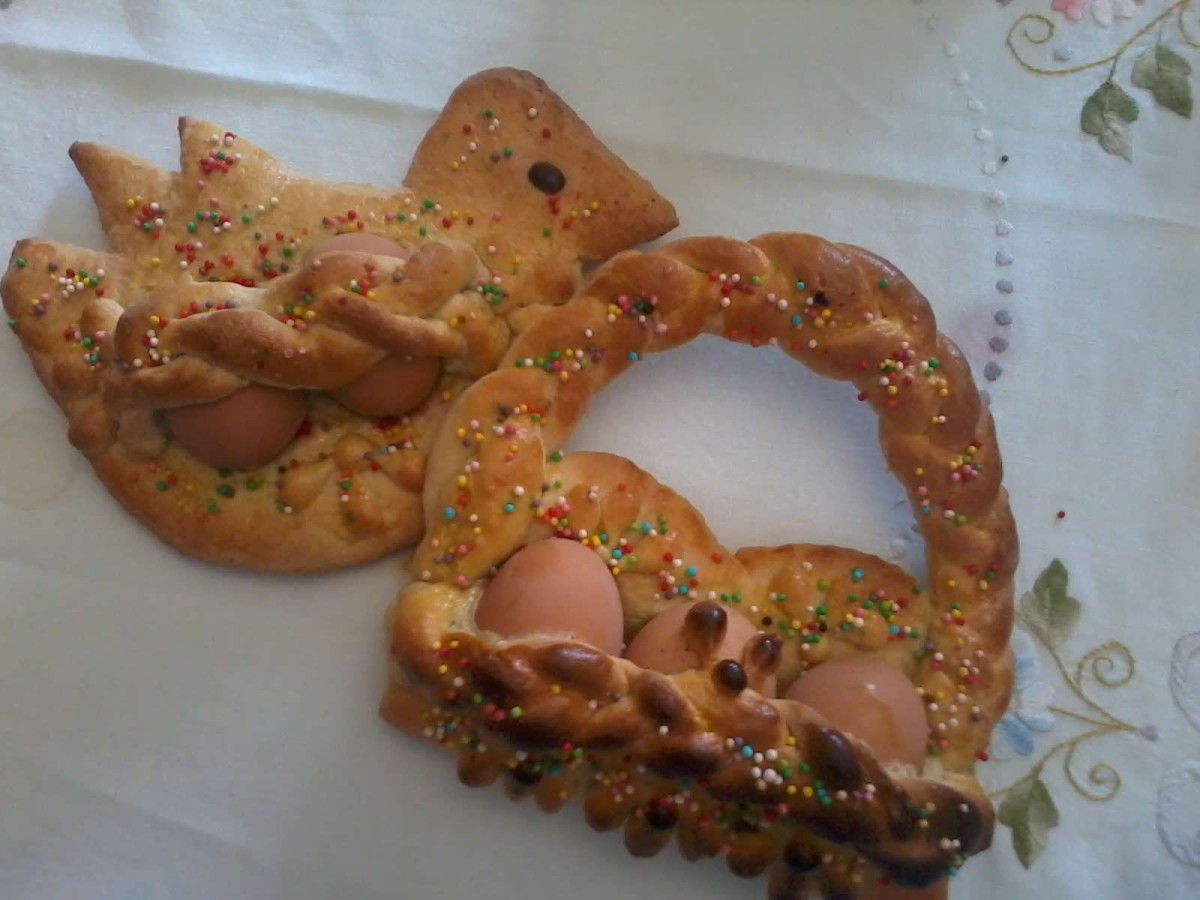 Cuddura, a typical Easter dish from Sardinia