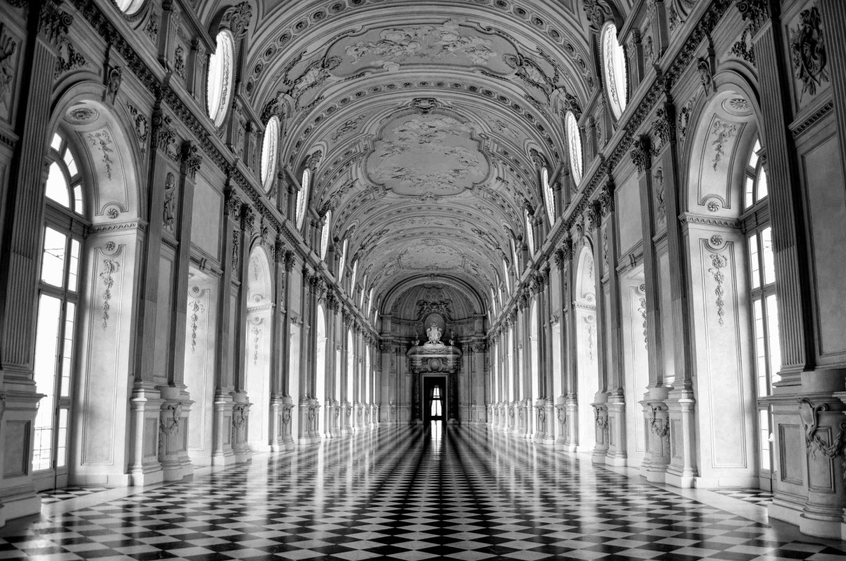 Interni della Reggia di Venaria, patrimonio UNESCO