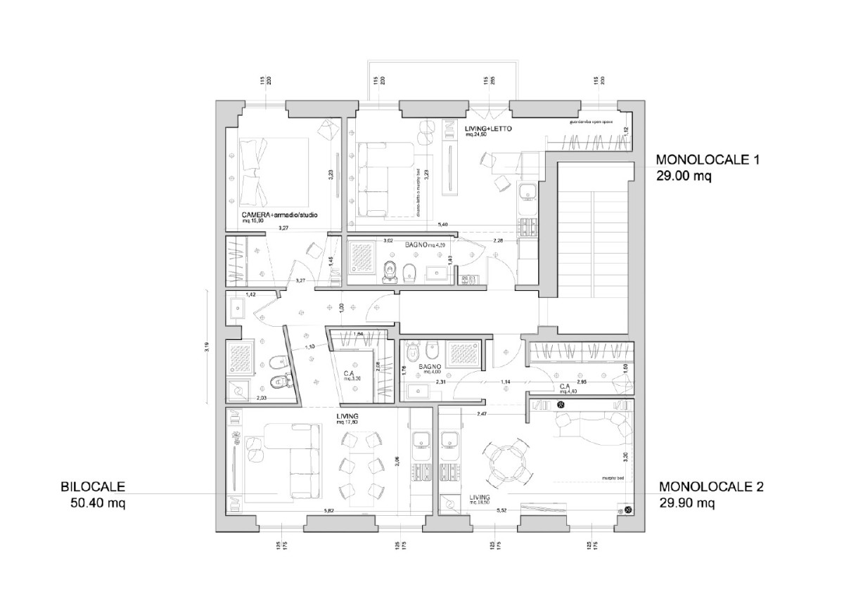 Dividere una casa in tre, guida al frazionamento perfetto