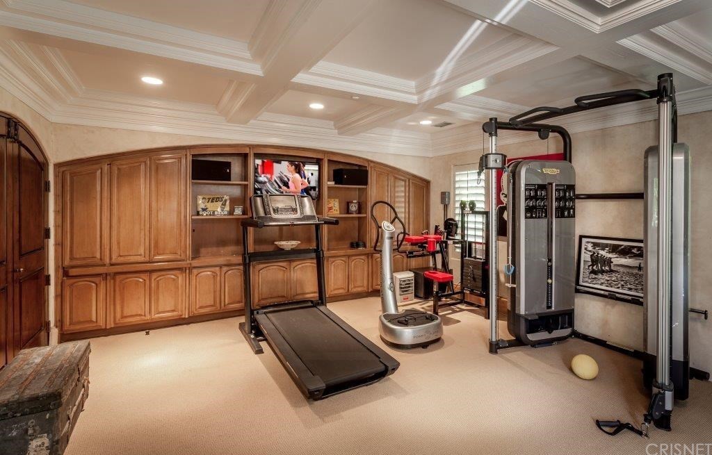 La villa di Charlie Sheen a Beverly Hills