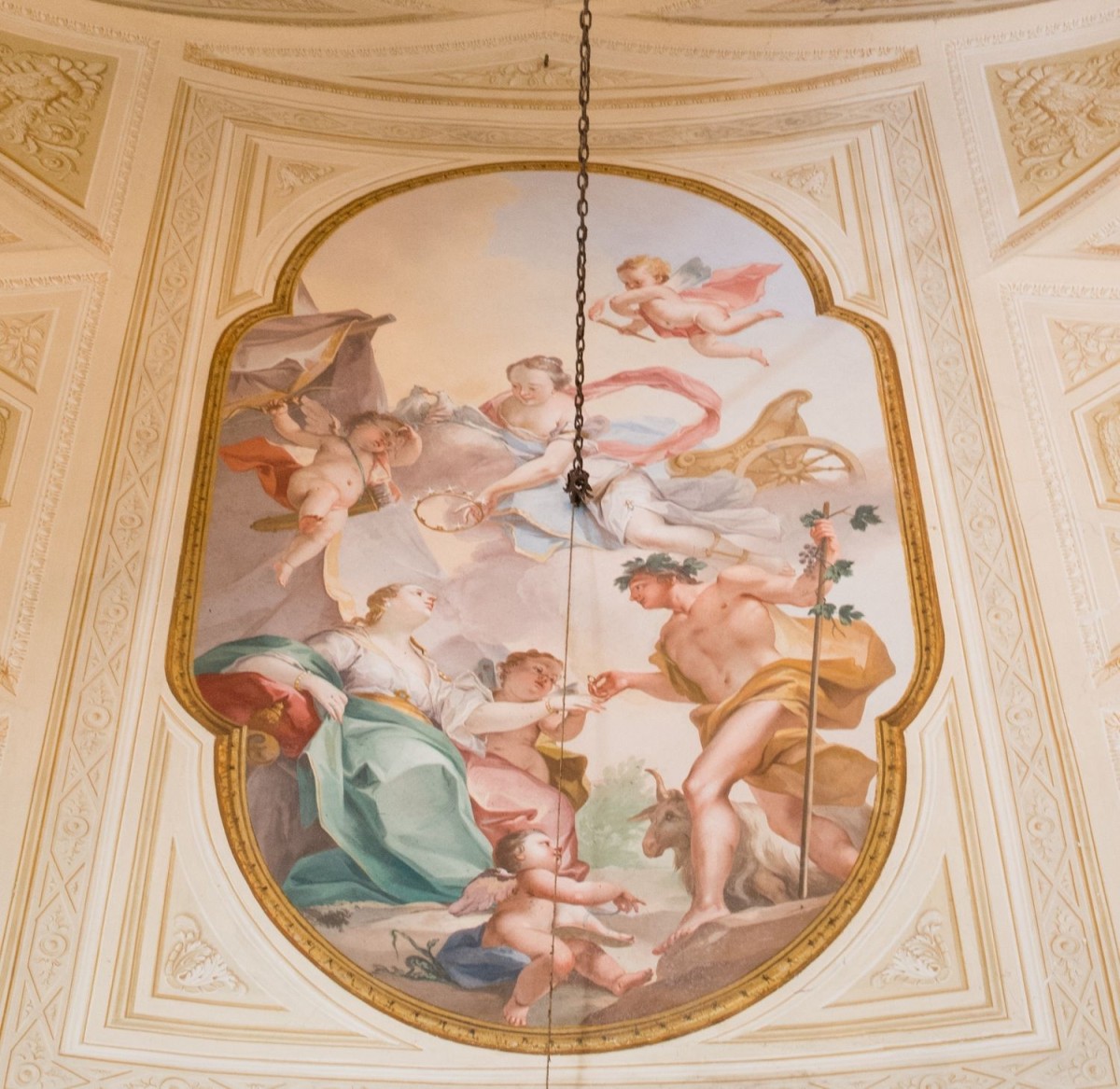 Ancient Renaissance fresco
