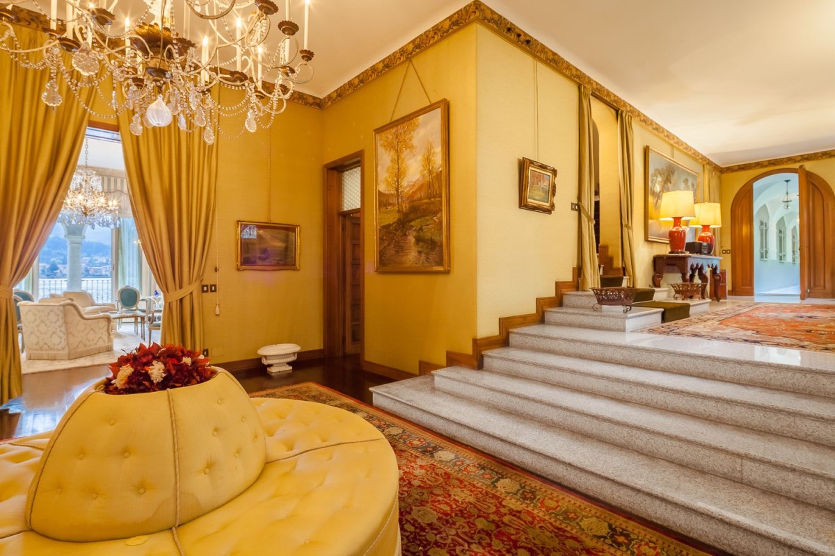 The villa is tastefully decorated with a lovingly recreated period style