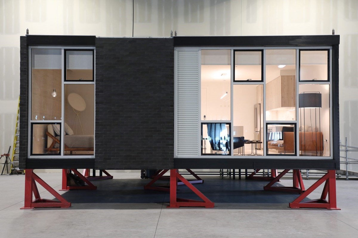 Questa azienda di case prefabbricate costruisce edifici a tempo di record