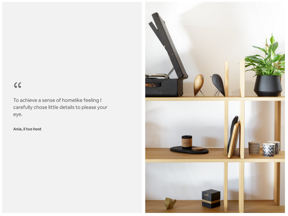 Home staging per affitti brevi