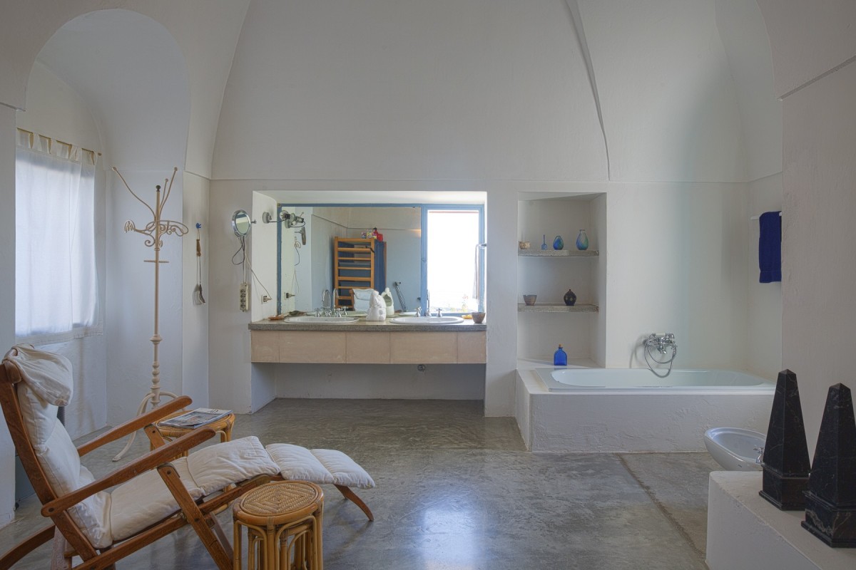 Casa de banho com design exclusivo