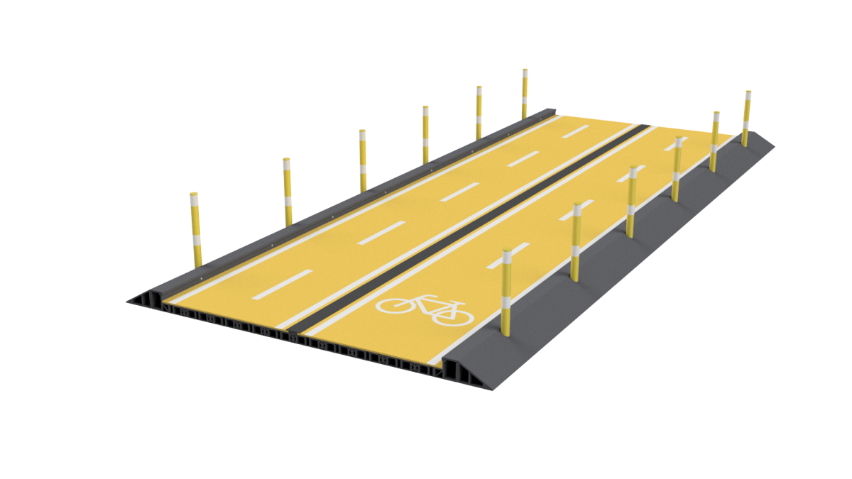 La pista ciclabile del futuro? È prefabbricata, hi tech ed ecosostenibile