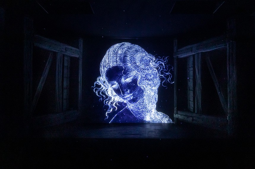 "AQUA la visione di Leonardo", il genio italiano al Salone del Mobile