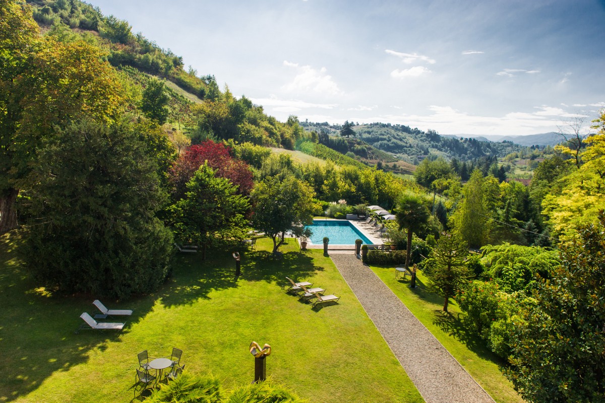 Incredible views over the Italian hills