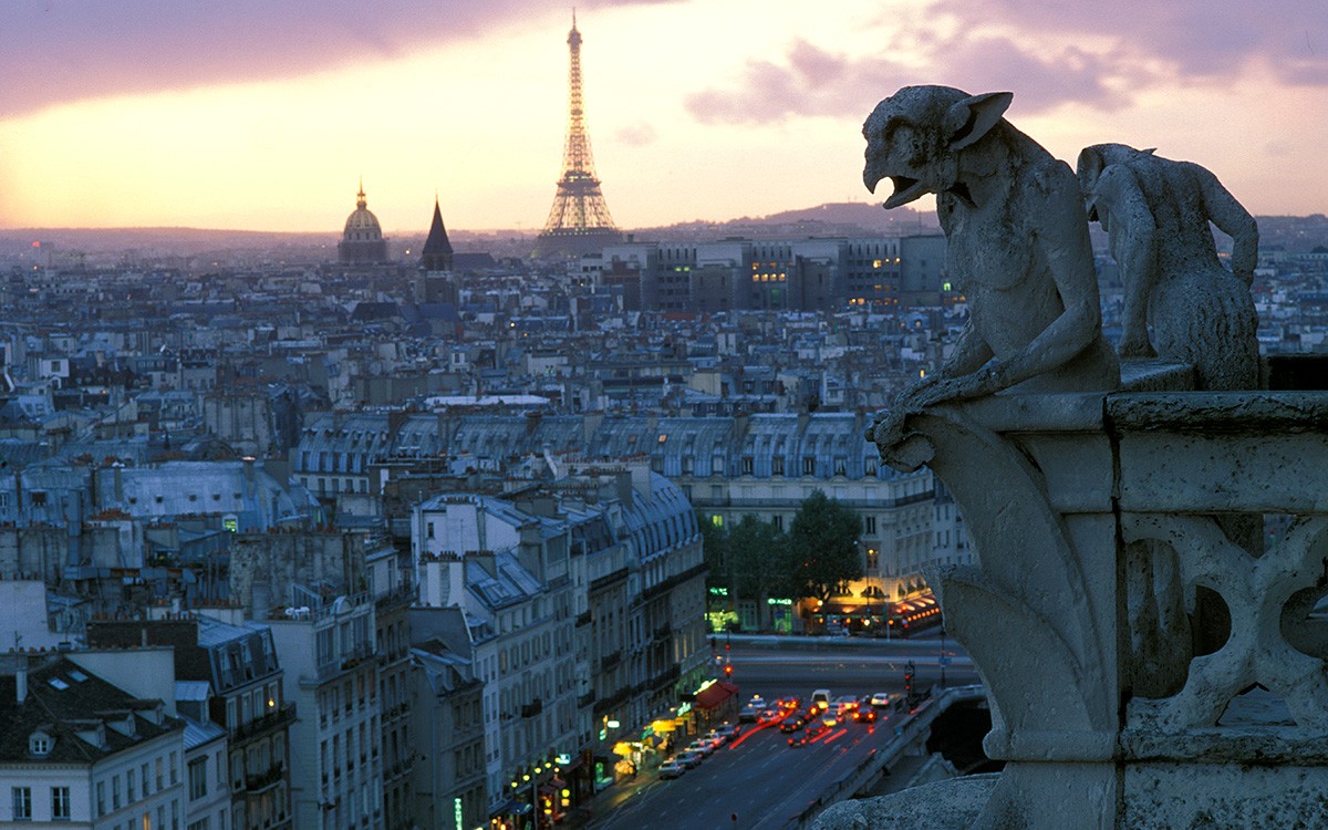 La cattedrale di Notre-Dame a Parigi