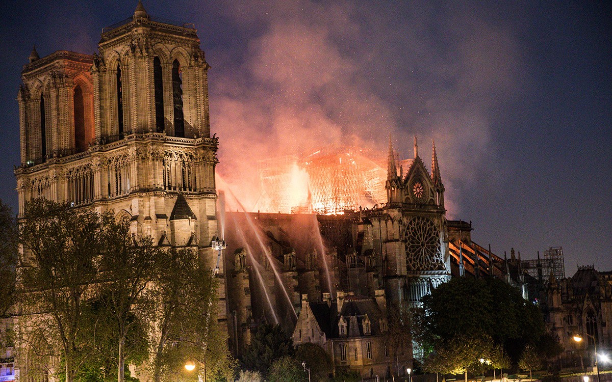 La cattedrale di Notre-Dame a Parigi