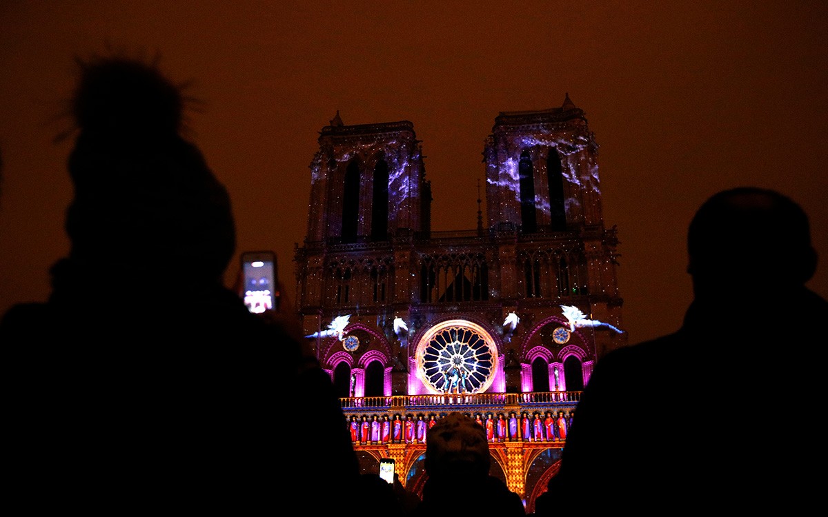 La cattedrale di Notre-Dame a Parigi