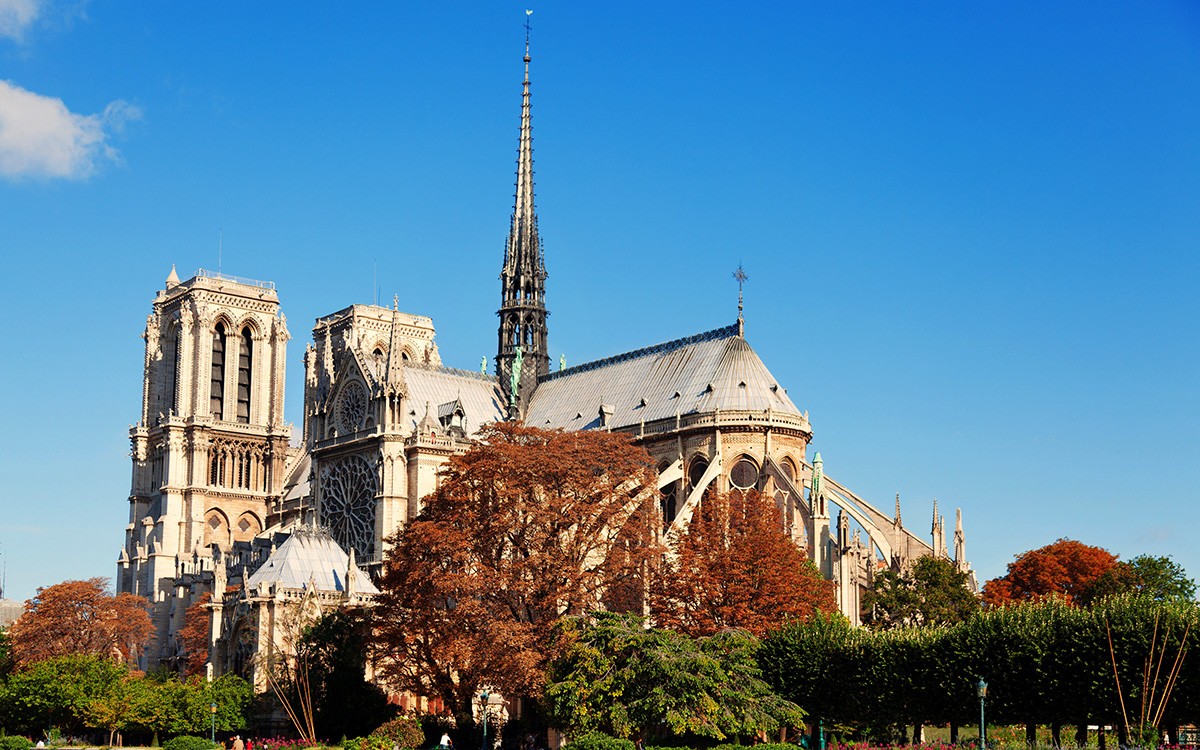 La cattedrale di Notre-Dame a Parigi