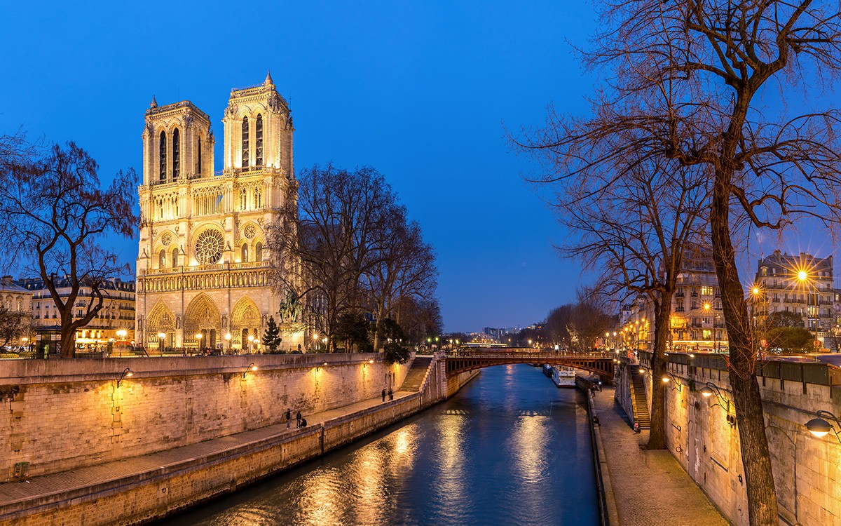 La cattedrale di Notre-Dame a Parigi