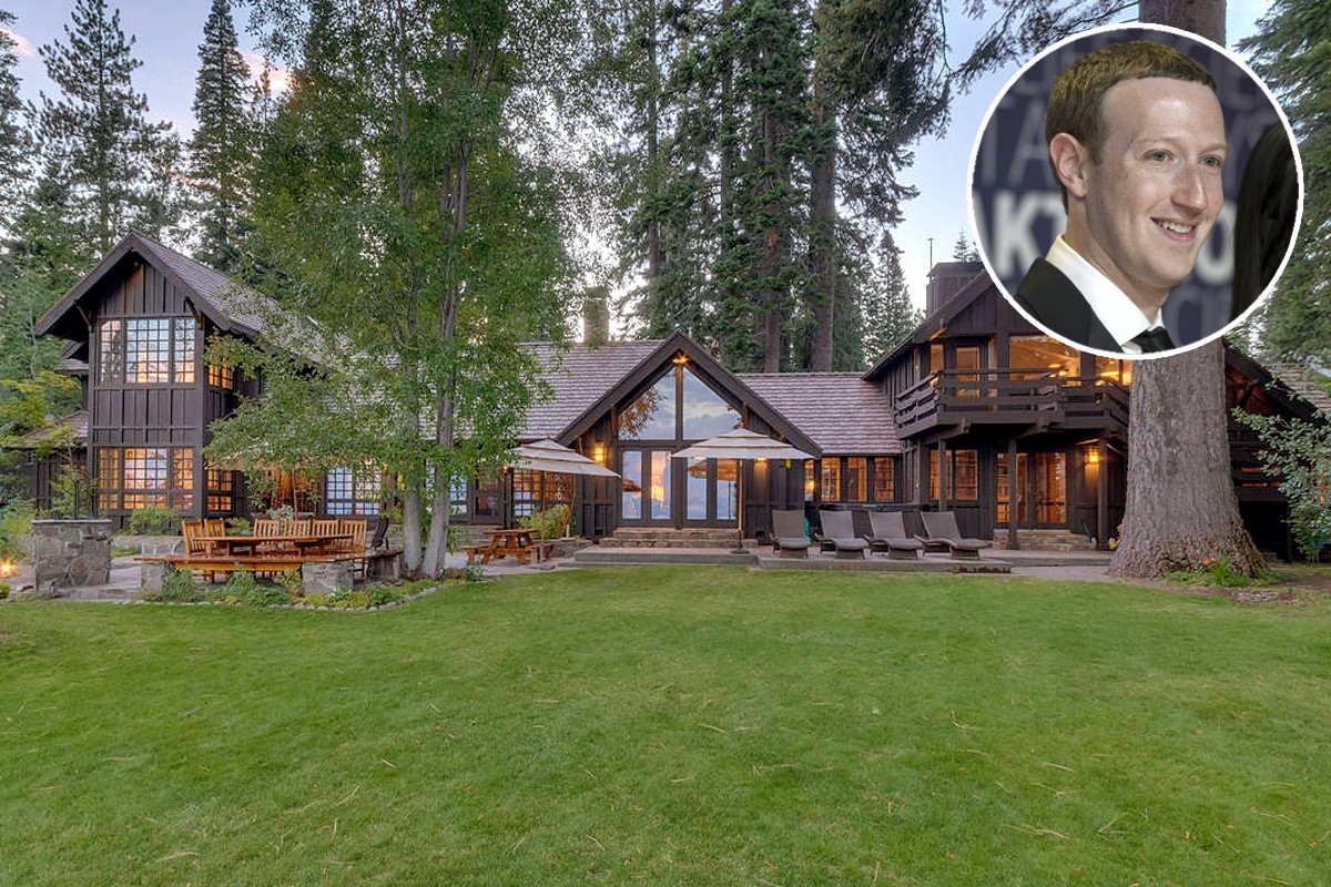 Mark Zuckerberg compra una proprietà da 59 milioni di dollari su un lago tra Nevada e California