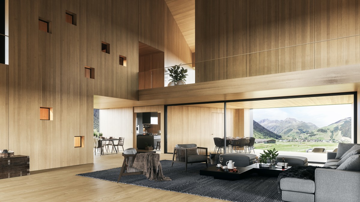 Eco-sostenibilità e tecnologia: una casa da sogno nel cuore delle Alpi