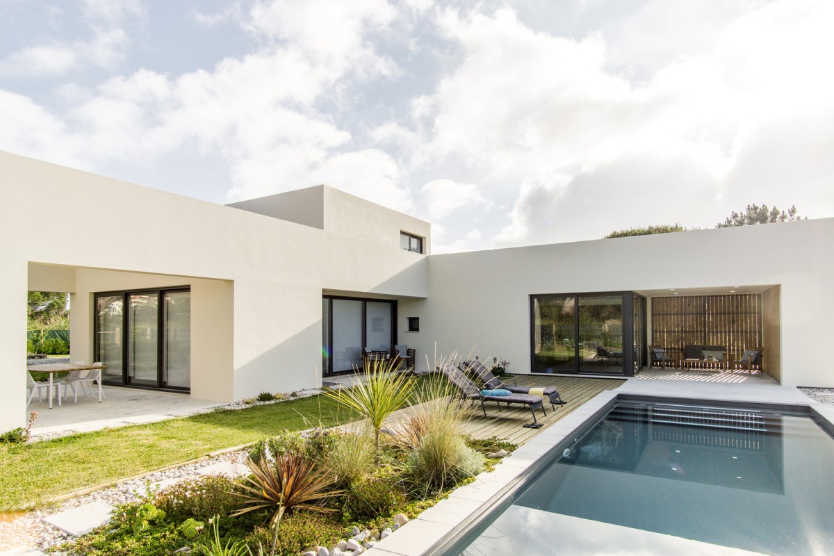 Un giardino intorno a tutta la casa