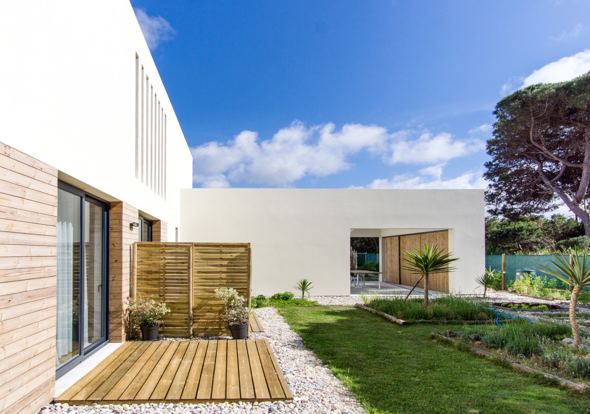 Un'altra prospettiva della casa