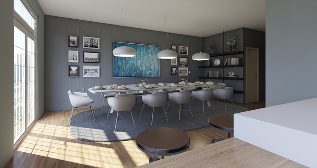 Come arredare un duplex in stile moderno