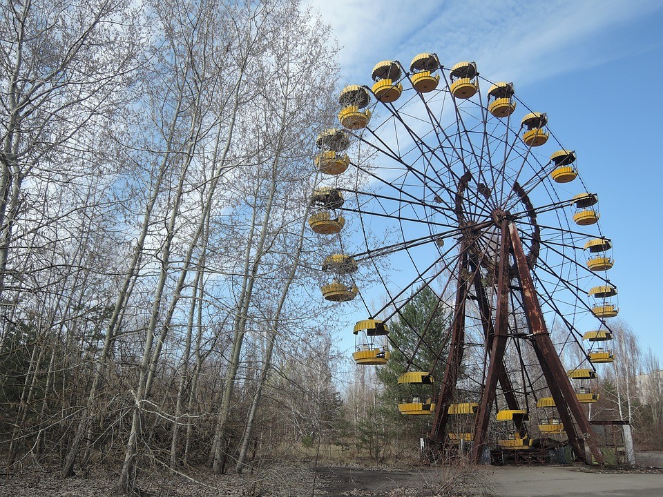 Un parco giochi di Chernobyl