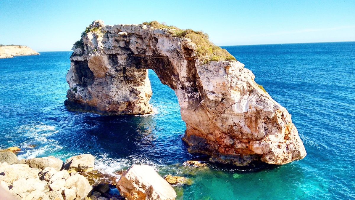 Vista della Cala Santanyí