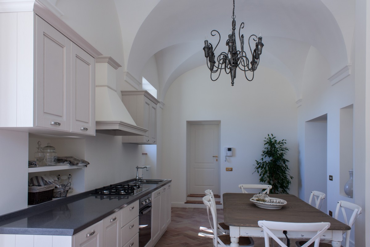 Typical Italian country kitchen