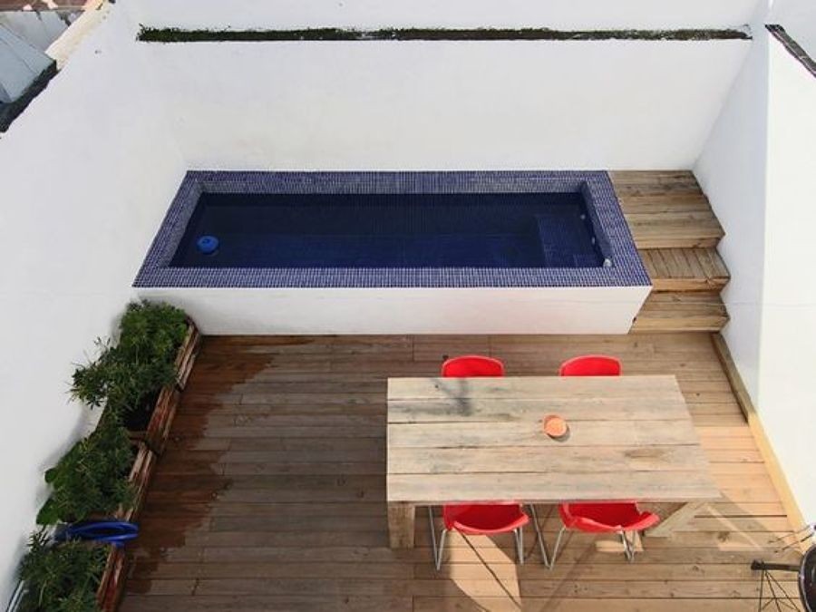 Come costruire una piscina sul terrazzo