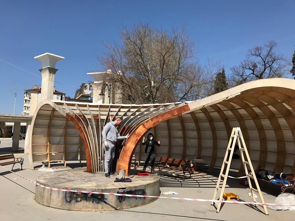 Sono stati usati 240 pezzi