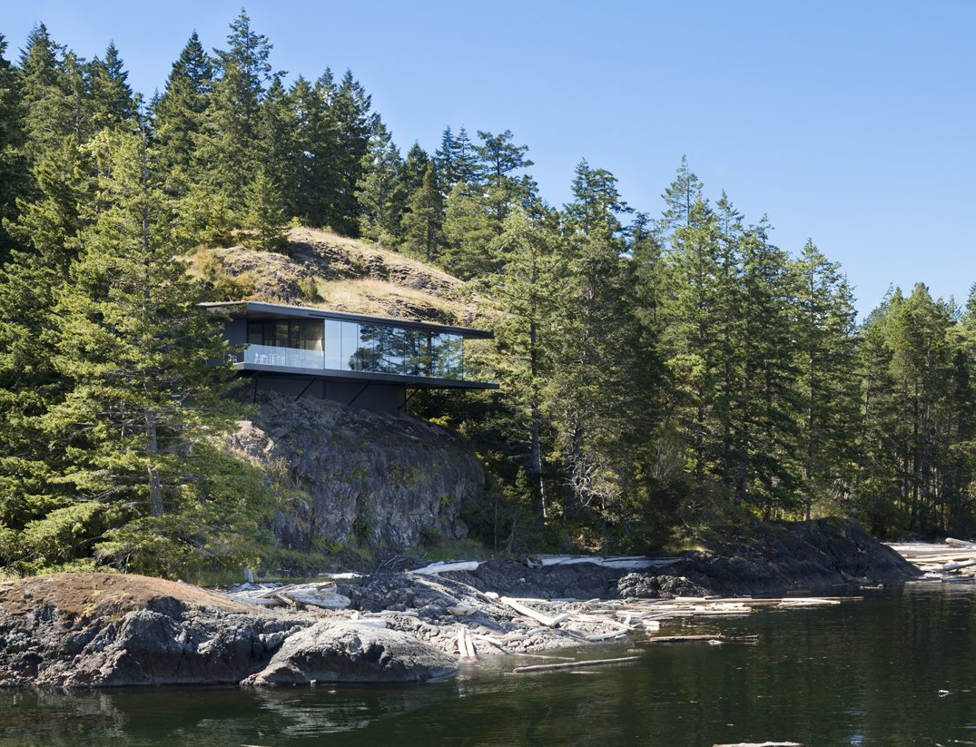 Si trova in un'isola della Columbia Britannica