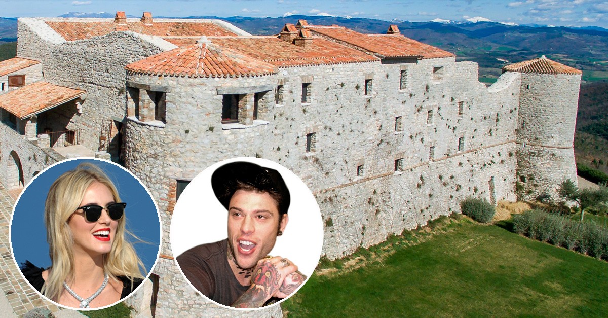 Un castello del ‘400 da 18.000 euro a settimana, ecco l’hotel delle vacanze dei “Ferragnez”