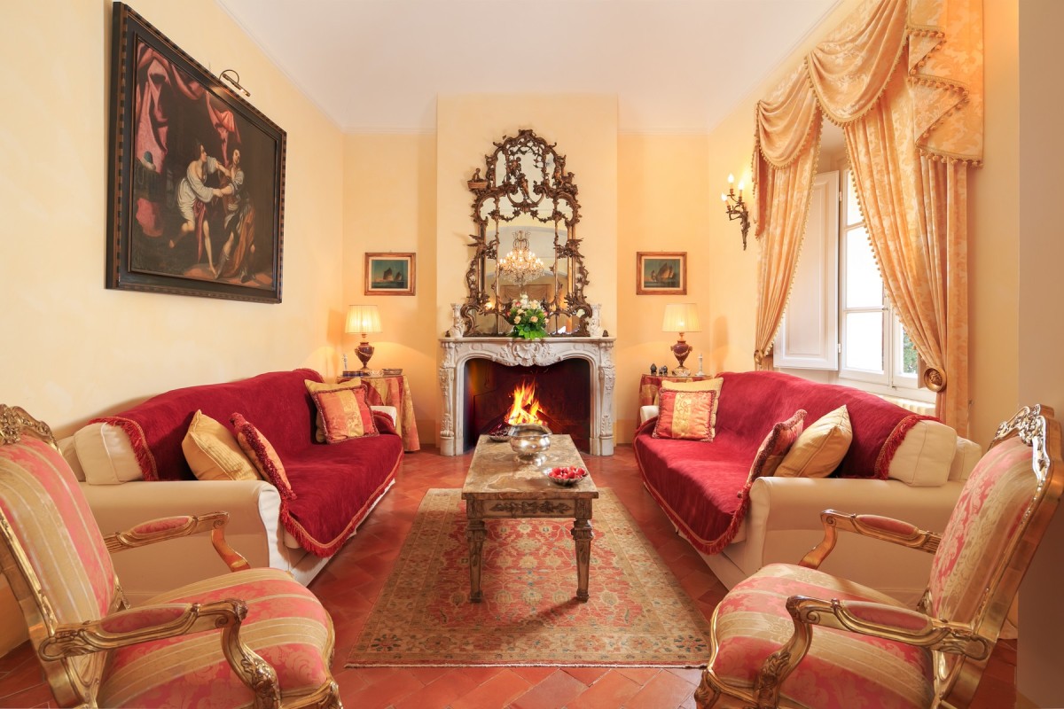 Luxurious, regal furnishings and design