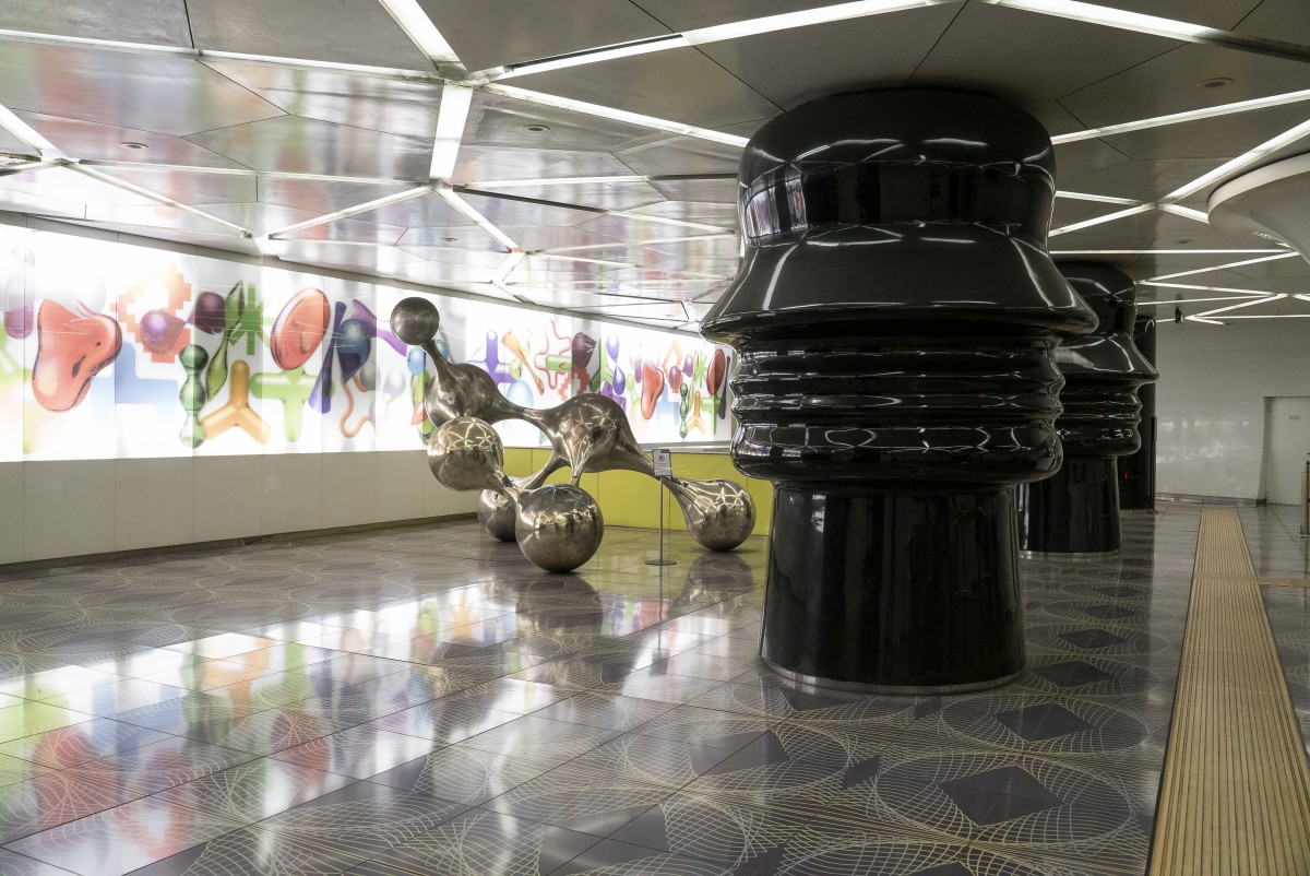 Opere della stazione Università