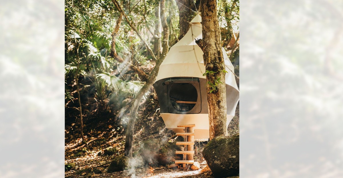 Costruita con materiali riciclati