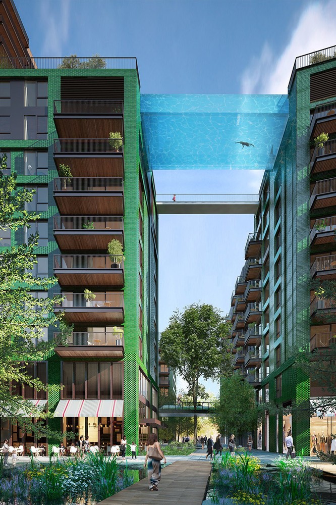 Complesso residenziale Embassy Gardens a Londra