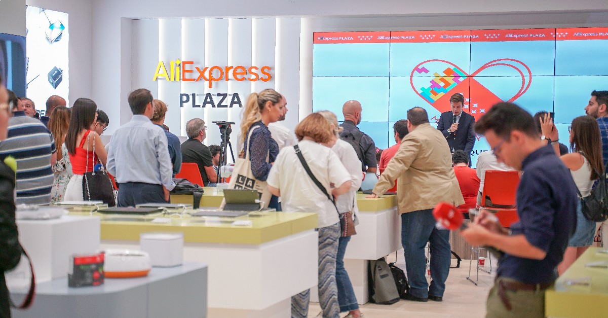 Aliexpress ha aperto il suo primo negozio fisico in Europa a Madrid