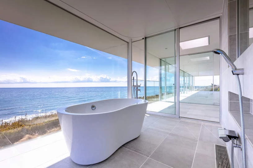 La "casa panoramica" con un'incredibile vista sul Pacifico giapponese