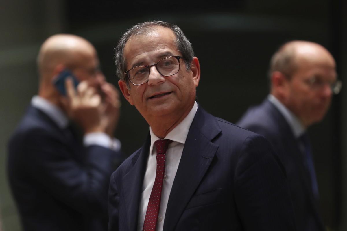 Giovanni Tria, ministro dell'Economia