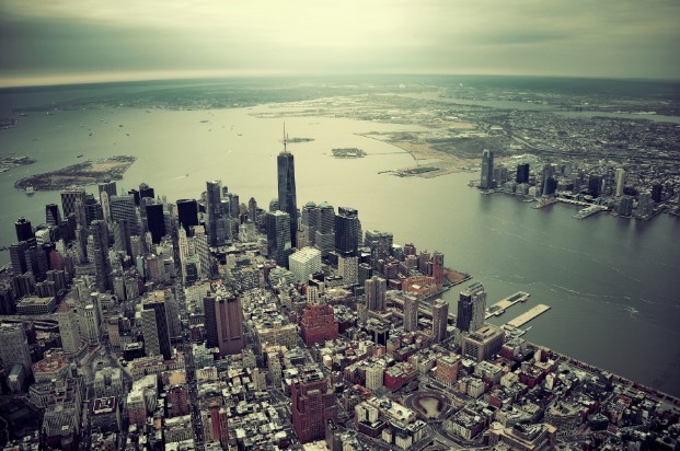 New York vista dall'alto