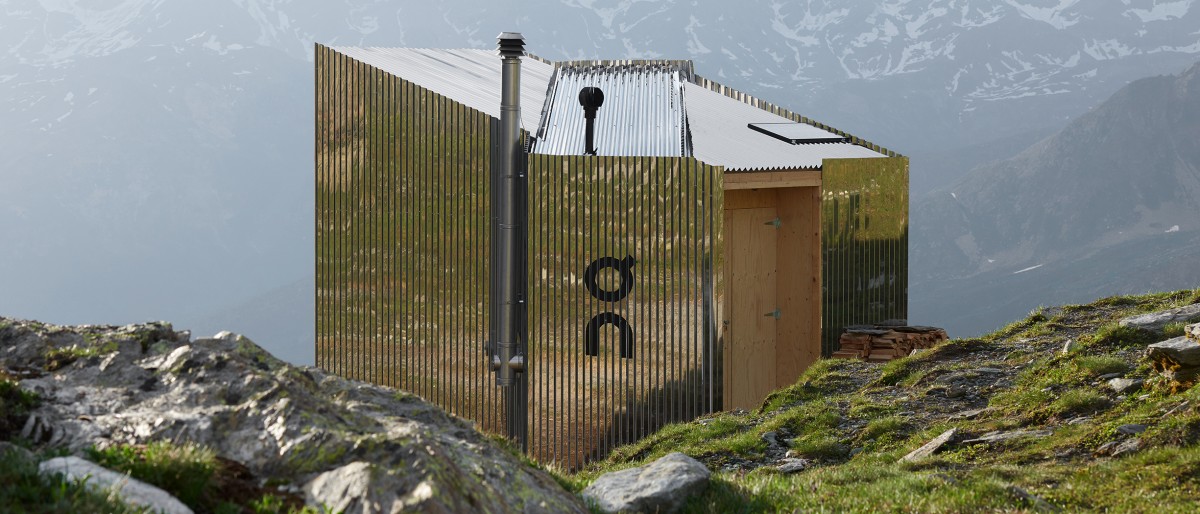 Una "capanna" ecologica e riflettente, il miglior rifugio per gli escursionisti delle Alpi