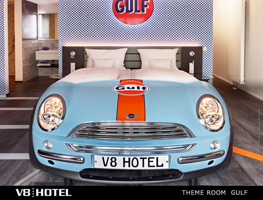 Un hotel a Stoccarda per dormire su quattro ruote