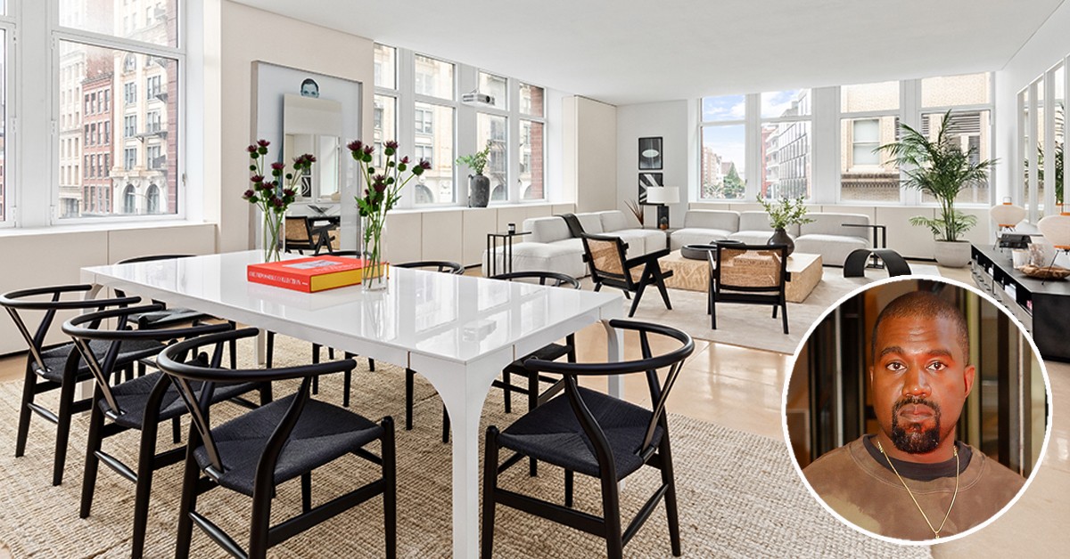 Kanye West chiede 4,7 milioni di dollari per il suo appartamento di New York