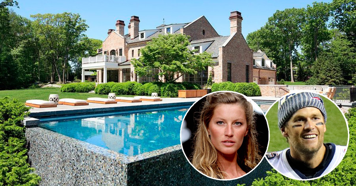 Tom Brady e Gisele Bundchen chiedono 39,5 milioni di dollari per la loro casa di Boston